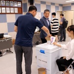 [지방선거 사전투표] 첫날 마감, 투표율 8.77%...제주 10.66%