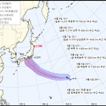 제15호 태풍 &#039;파사이&#039;는 일본쪽 북상...예상경로는?