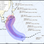 태풍 &#039;하기비스&#039; 일본 도쿄 향한다...예상경로는?