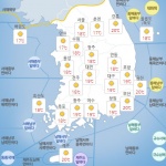 [내일 날씨] 대체로 맑음, 찬바람 기온 뚝&darr; &#039;쌀쌀&#039;...미세먼지 농도는?